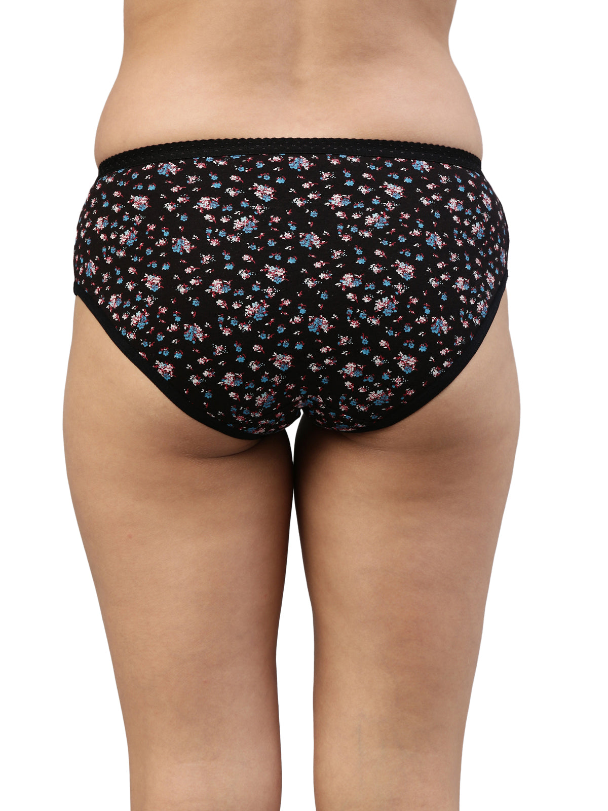 Passion OE Soft Cotton Printed Panty for Women - Assorted Colours AS04