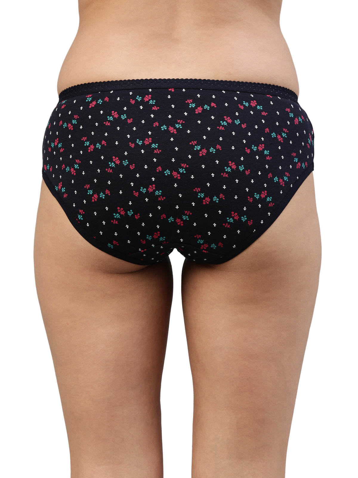 Passion OE Soft Cotton Printed Panty for Women - Assorted Colours AS02
