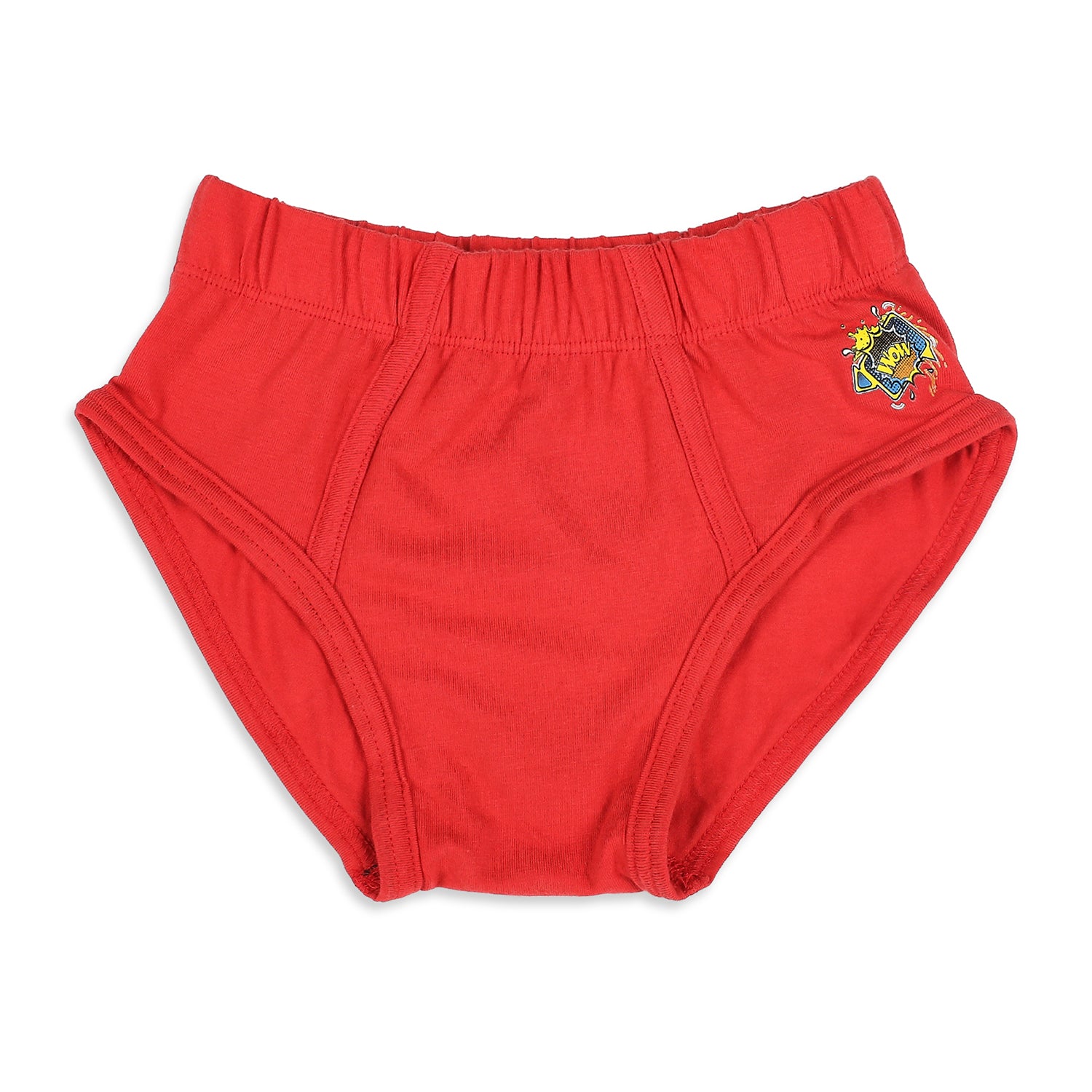 BR003 Kid's Colourful Cotton Briefs - Assorted Colours