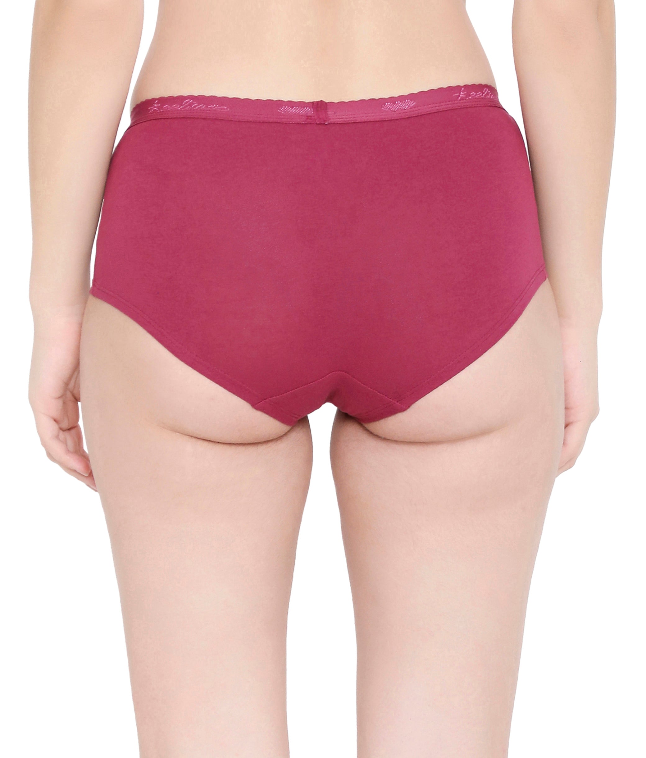 Amelie 112 Solid Boyleg Cotton Panty in Assorted Colours - AS02