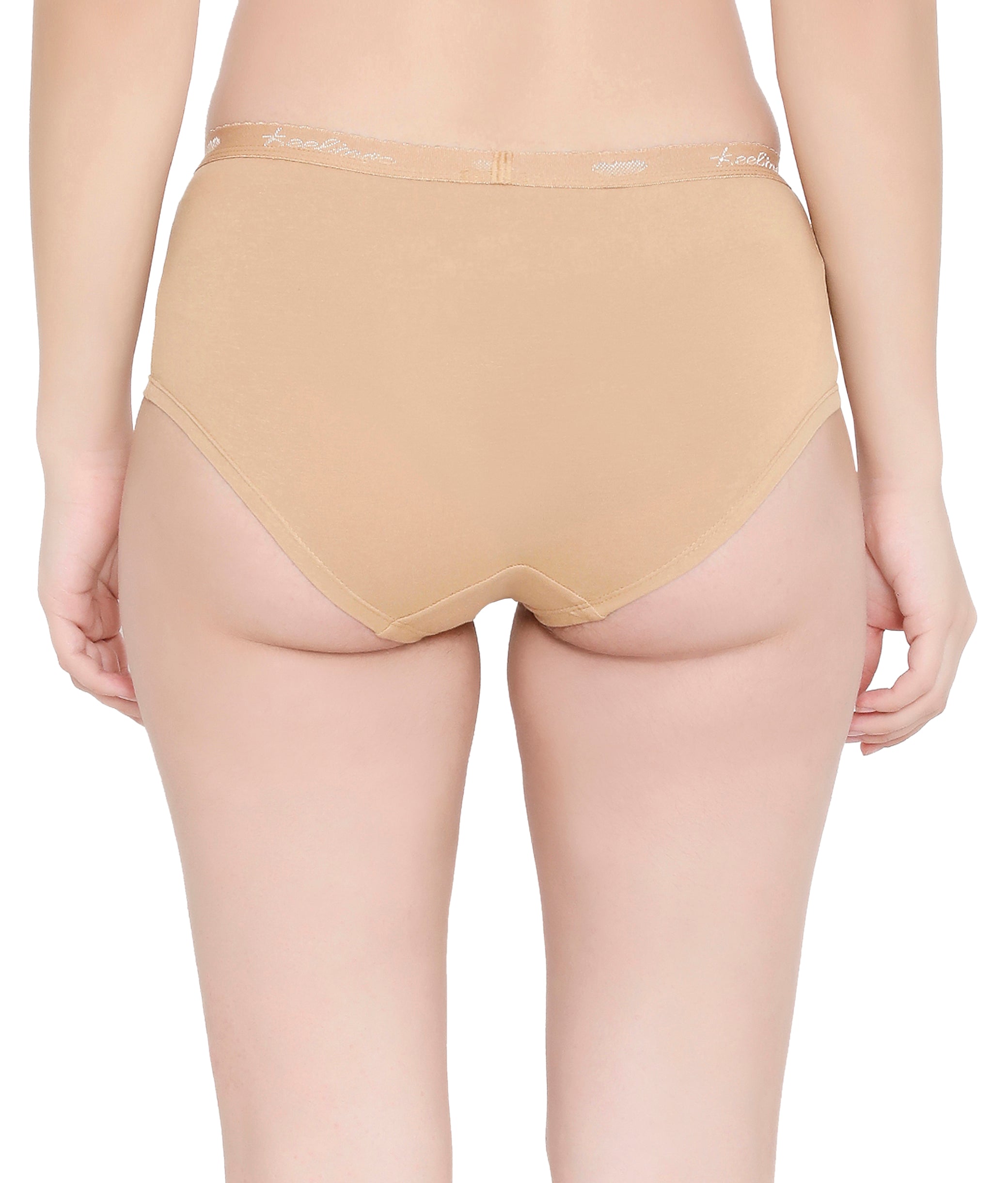 Amelie 112 Solid Boyleg Cotton Panty in Assorted Colours - AS04