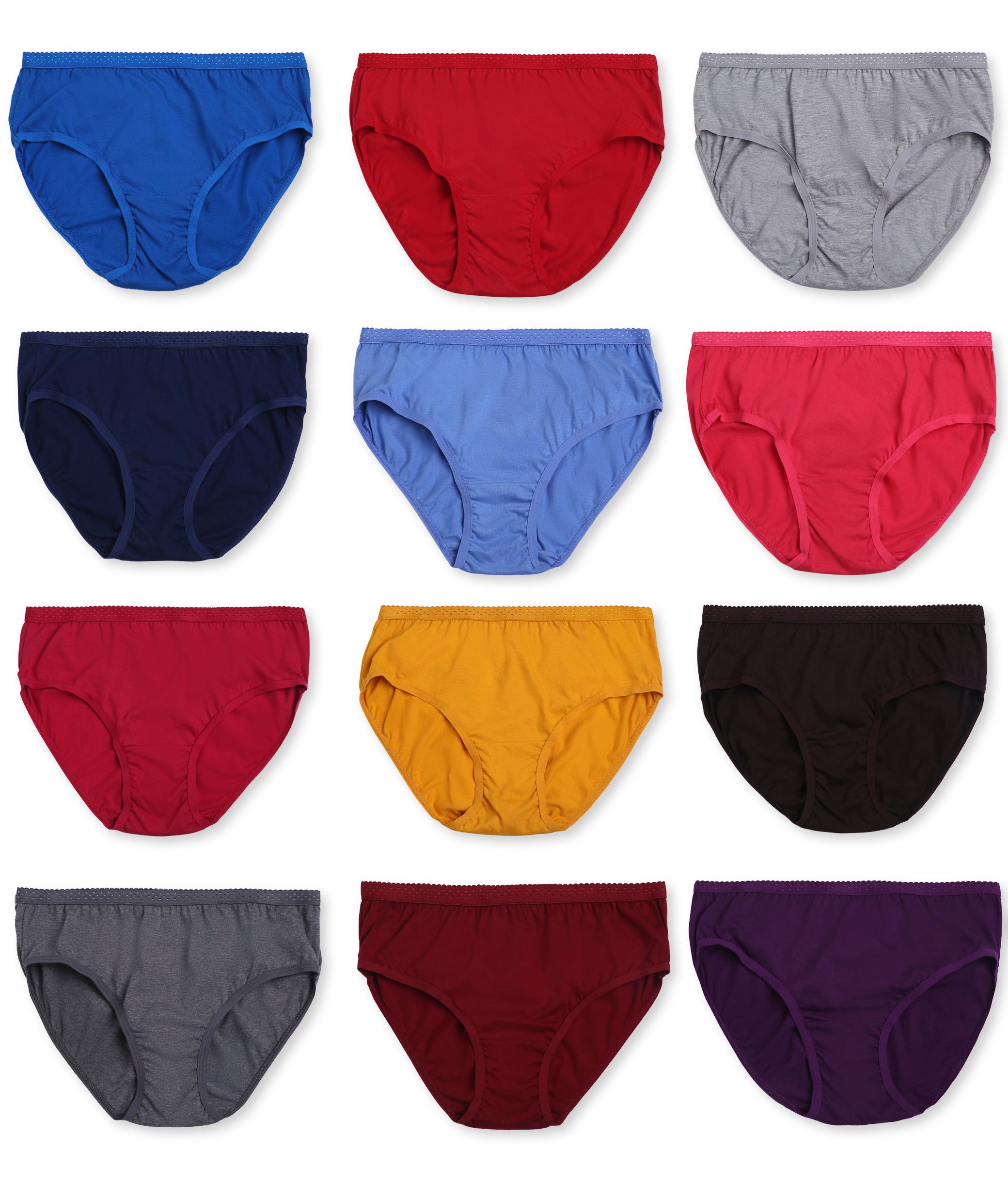 Intimate OE Cotton Rich Full Coverage Panty in Assorted Colours