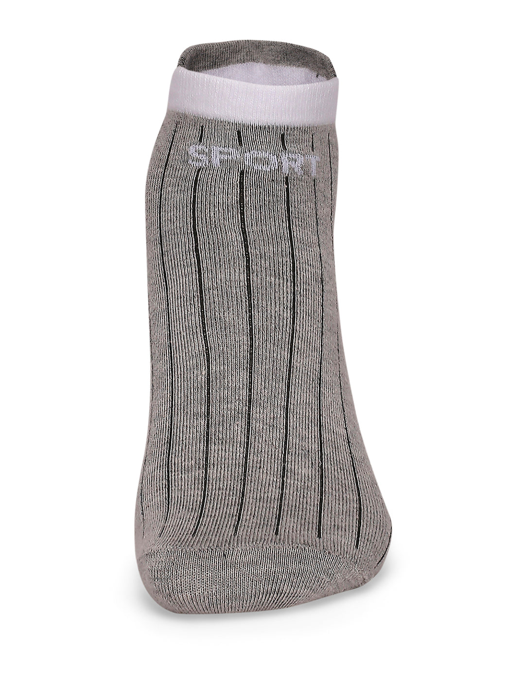 Pack of 5 Sports Solid 002 Low Cut Assorted Cotton Socks