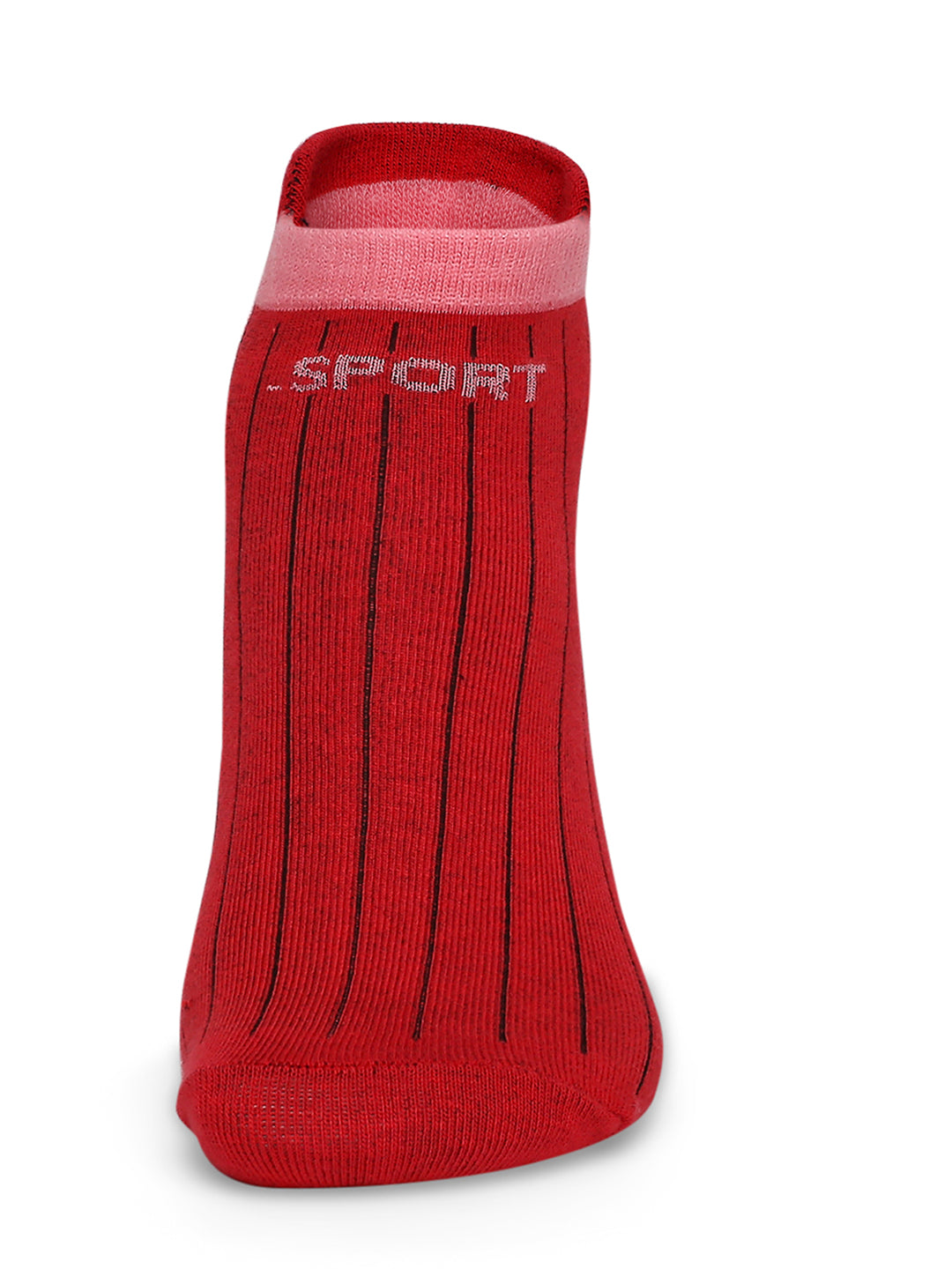 Pack of 5 Sports Solid 002 Low Cut Assorted Cotton Socks