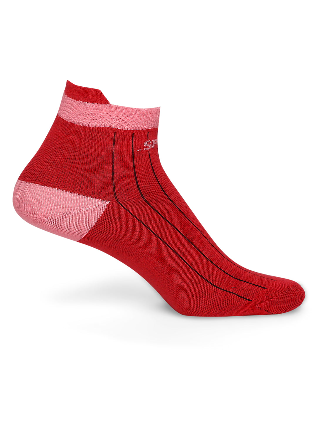 Pack of 5 Sports Solid 002 Low Cut Assorted Cotton Socks