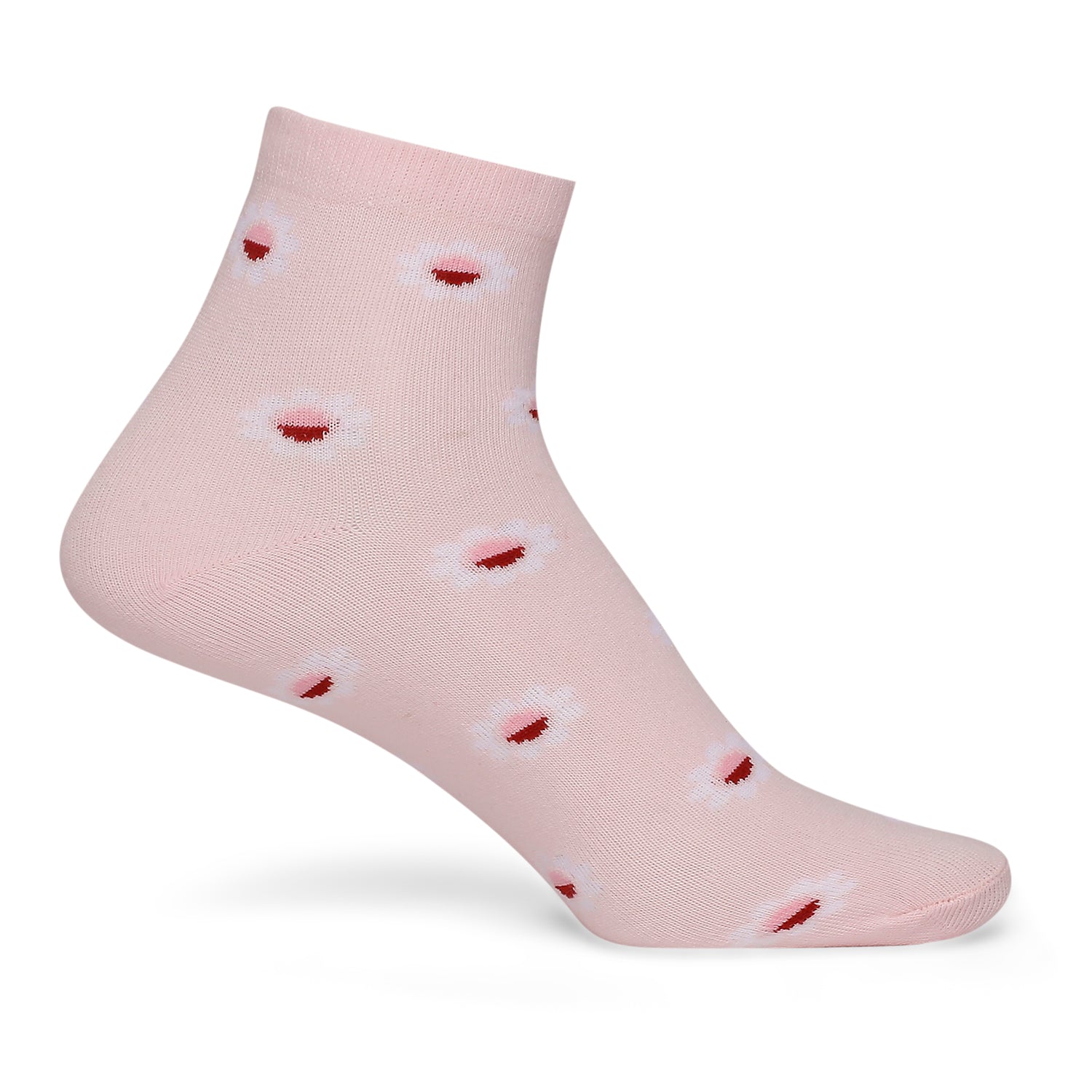 Everyday Casual Socks for Women's All-Day Comfort for Daily Activities, Moisture Control, and Odor-Free Wear- Assorted (Pack of 5)