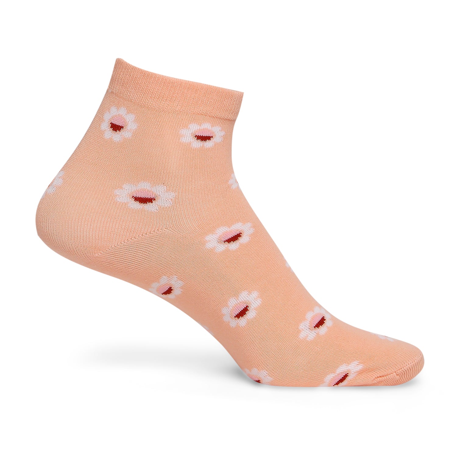 Everyday Casual Socks for Women's All-Day Comfort for Daily Activities, Moisture Control, and Odor-Free Wear- Assorted (Pack of 5)