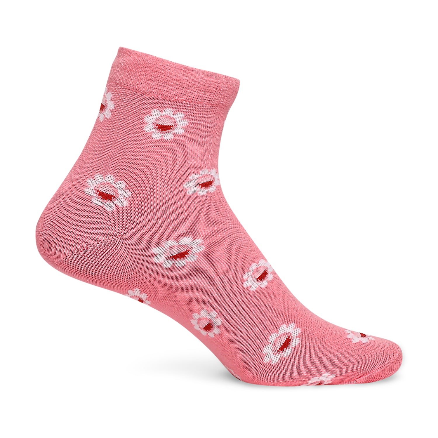 Everyday Casual Socks for Women's All-Day Comfort for Daily Activities, Moisture Control, and Odor-Free Wear- Assorted (Pack of 5)