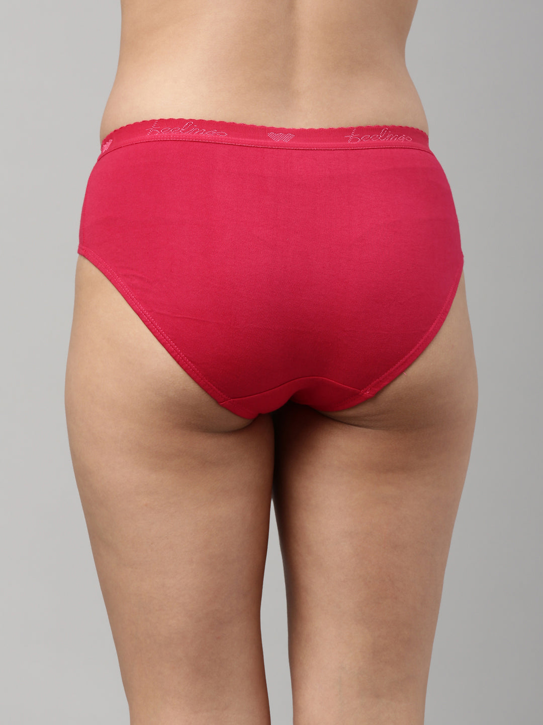 Amelie 103 Solid Outer Elastic Cotton Hipster Panty - Assorted Colours AS02