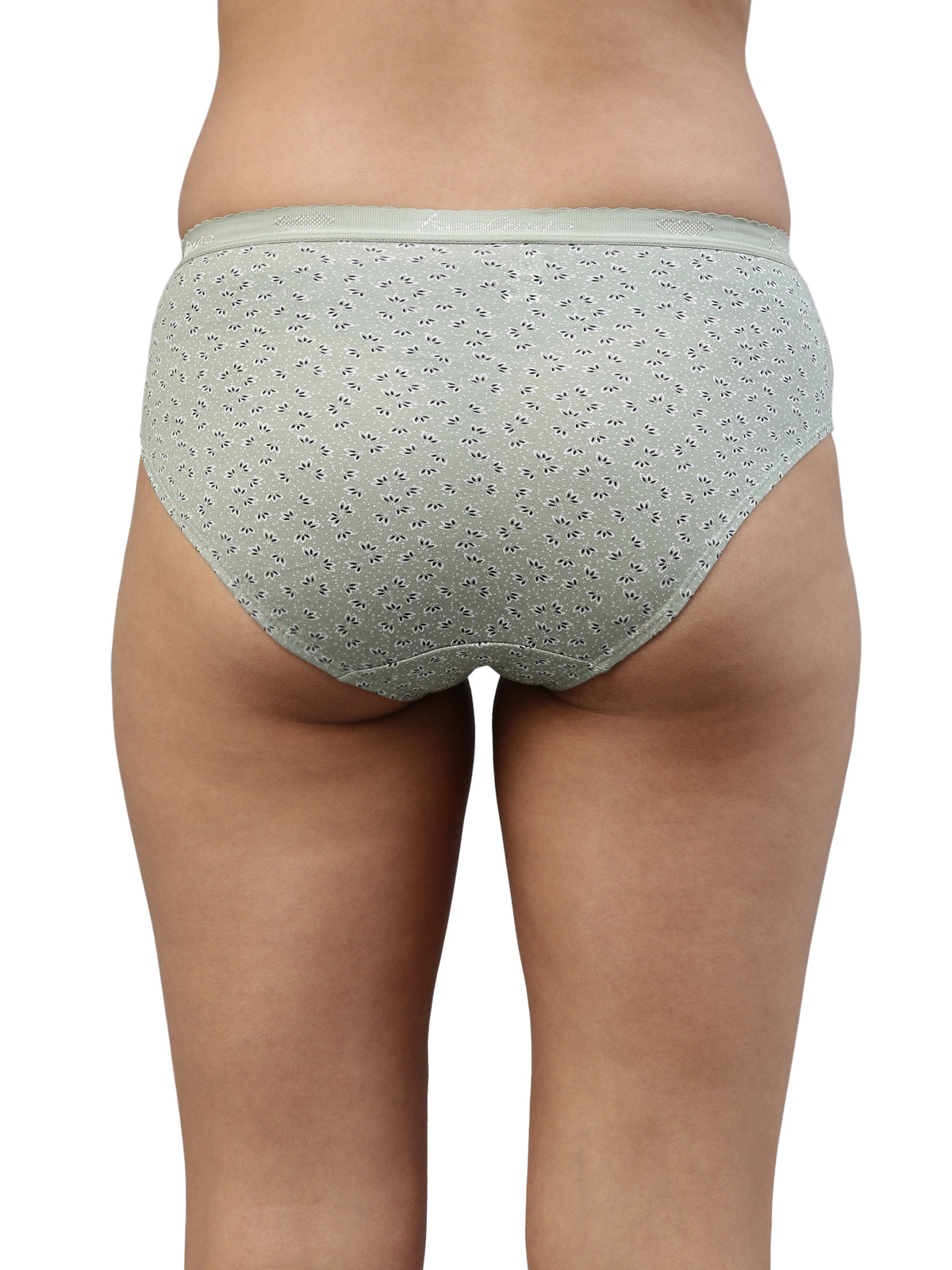 Amelie 104 High Coverage Printed Cotton Hipster Panty - Assorted Colours AS03