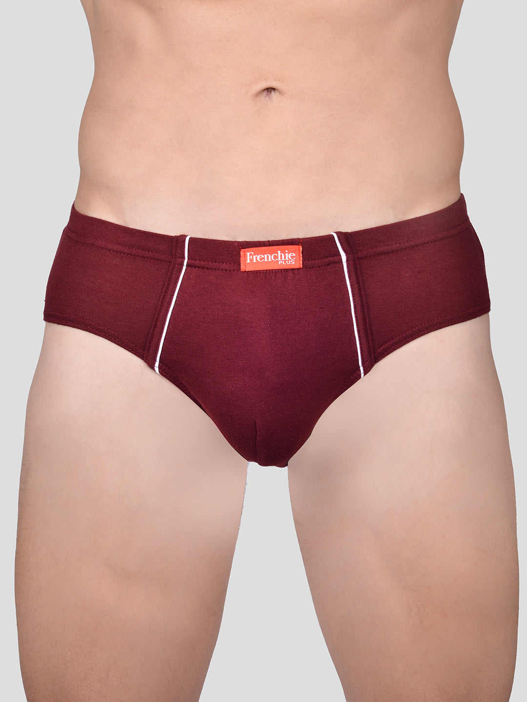Frenchie Plus Cotton Briefs for Men - Assorted Colours