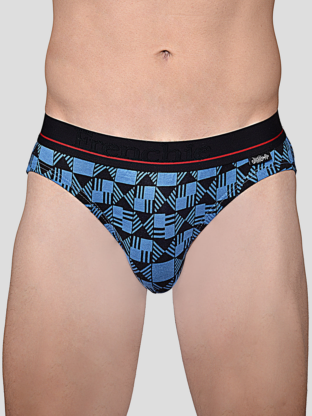 Men's Designer Outer Elastic Printed Brief (Assorted Colors)