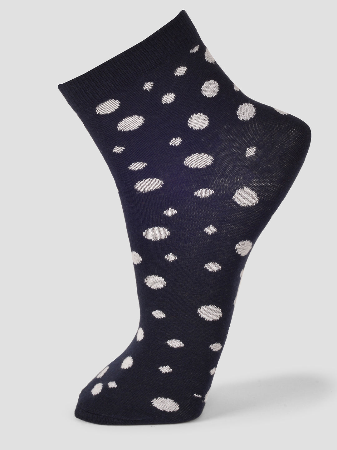 PACK OF 5 AOP DESIGN DESIGN ANKLE LENGTH CUT ASSORTED COTTON SOCKS 13