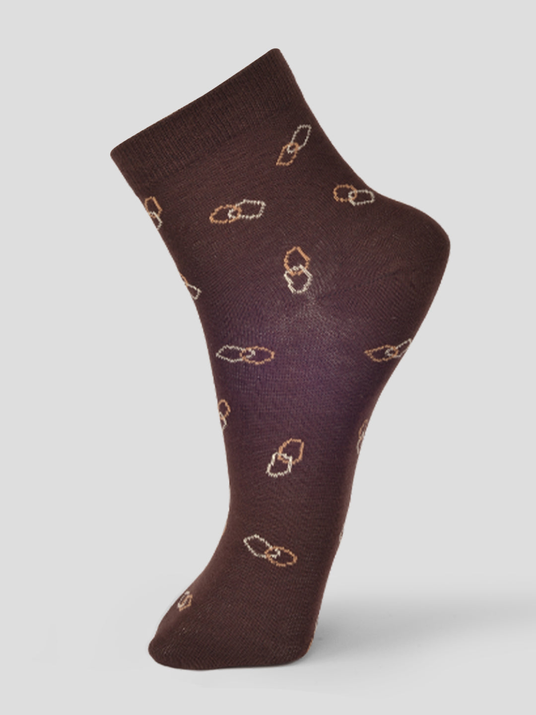 SMART FORMAL -ALL OVER- 007 ANKLE CUT ASSORTED COTTON SOCKS