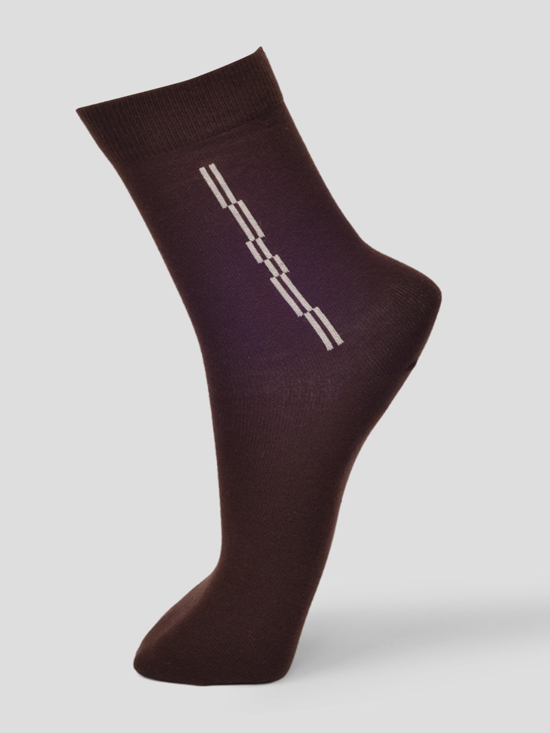 PACK OF 5 FORMAL -BIG MOTIF - 001 FULL CUT ASSORTED COTTON SOCKS