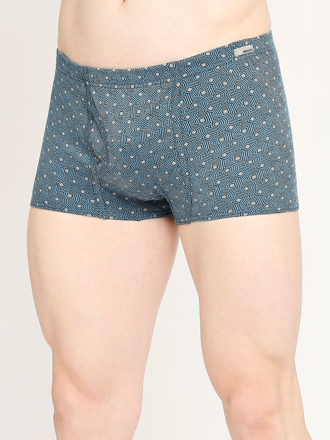 Brando Printed Combed Cotton Trunks in Assorted Colours