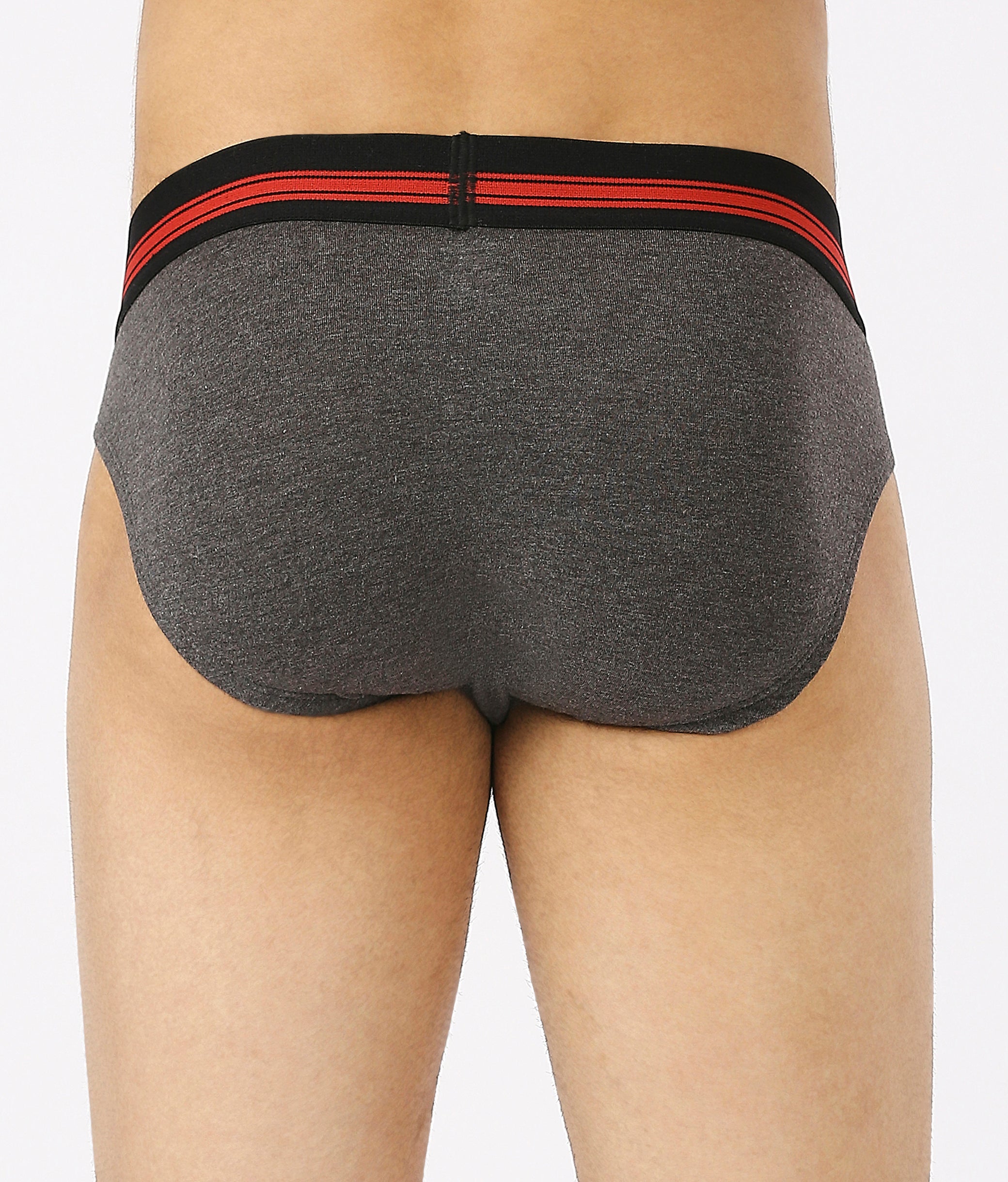Casuals 4001 - Men Solid Cotton Briefs with Assorted Colors