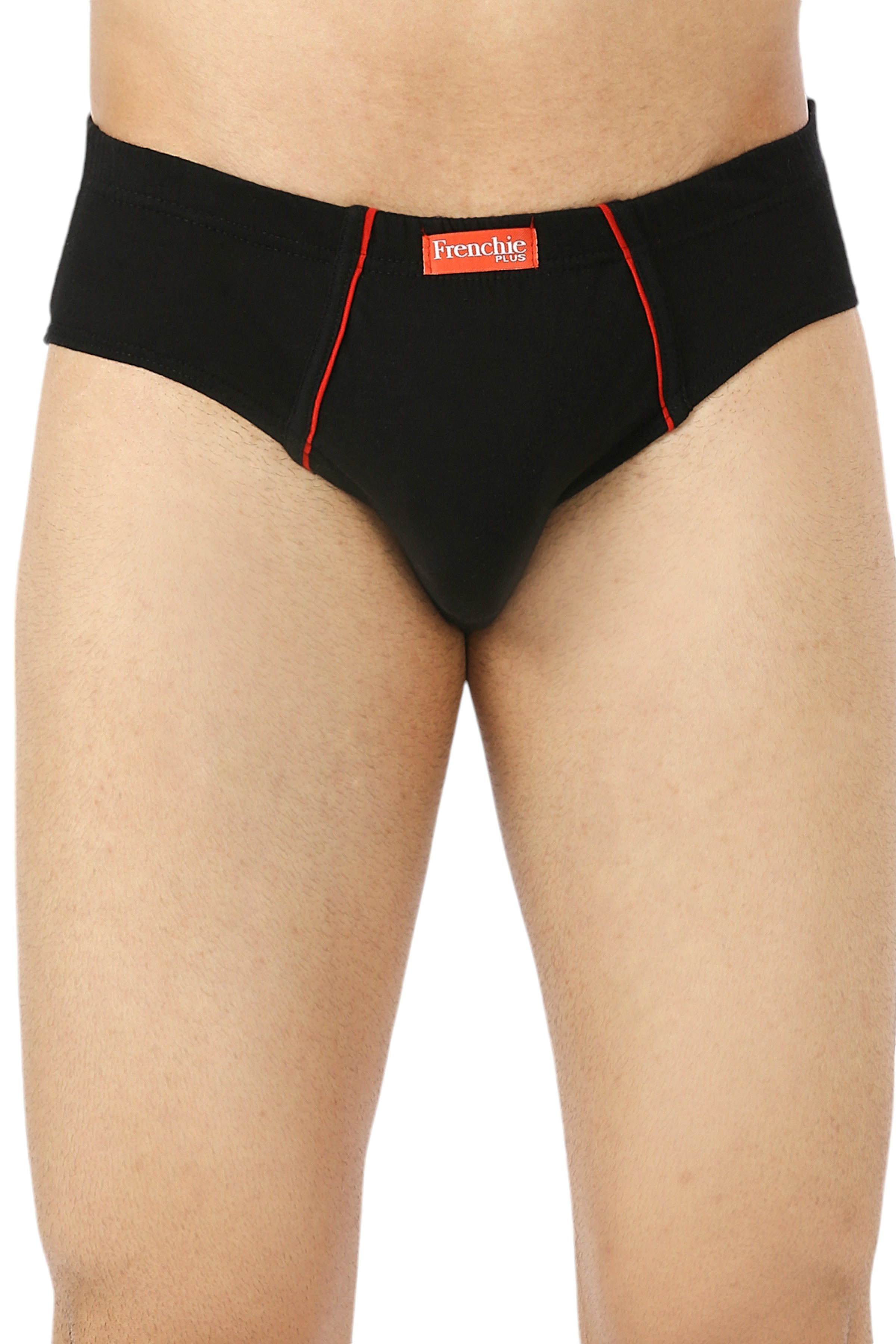 Plus Color Men 100% Combed Cotton Brief - Assorted Color