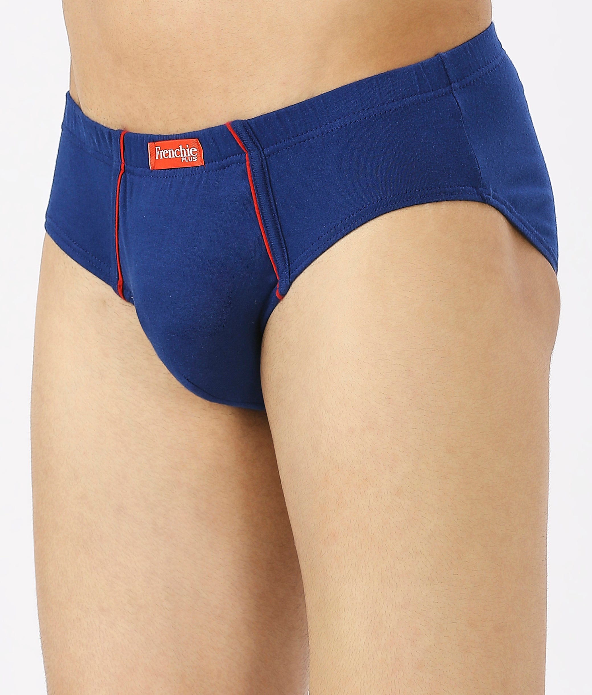 Frenchie Plus Cotton Briefs for Men - Assorted Colours
