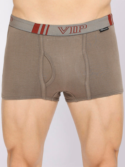 Men's Brando Cotton Plain Trunks, Colors & Prints May Vary