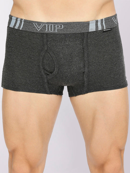Men's Brando Cotton Plain Trunks, Colors & Prints May Vary