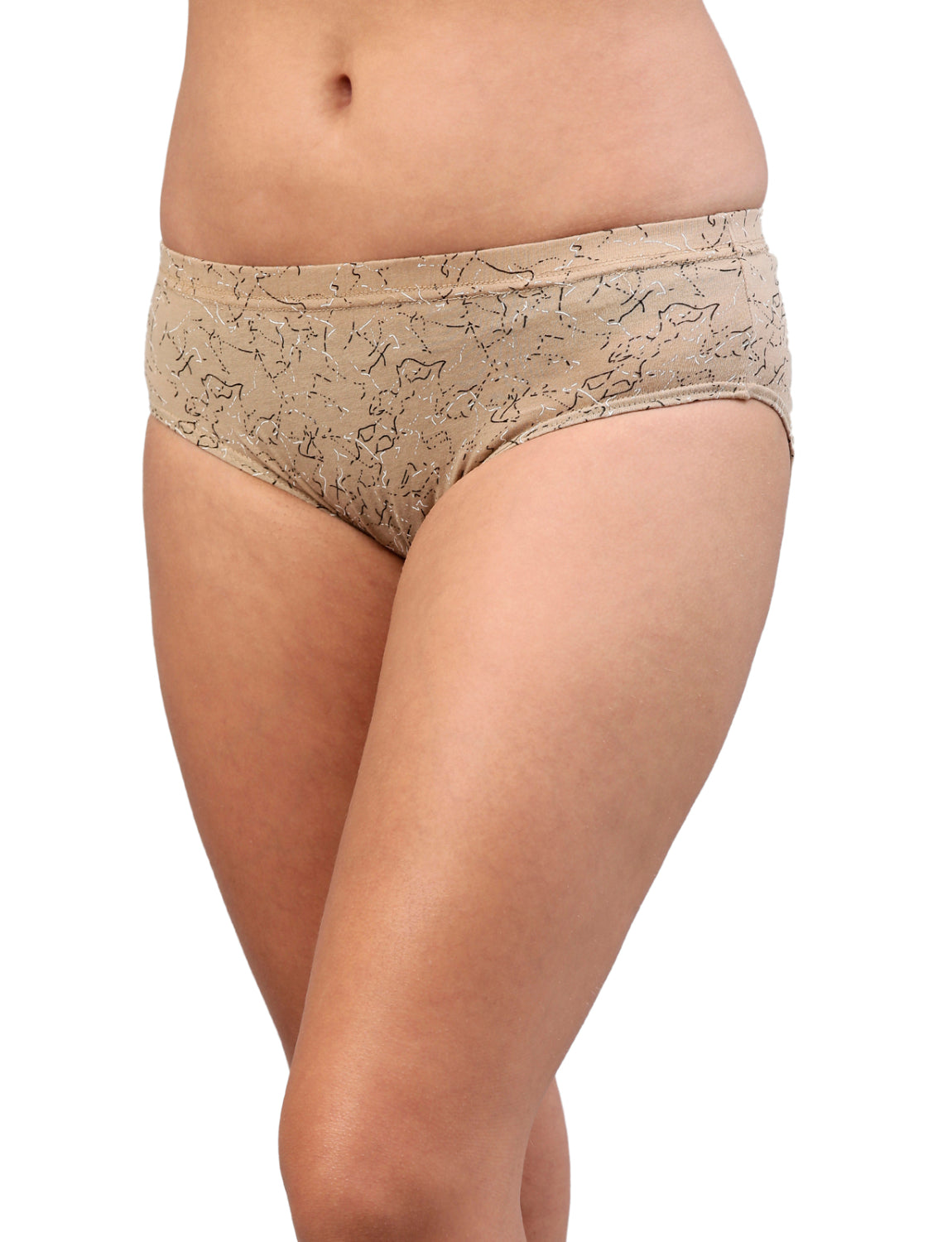 Passion IE Soft Cotton Full Coverage Panty for Women - Assorted Colours AS01