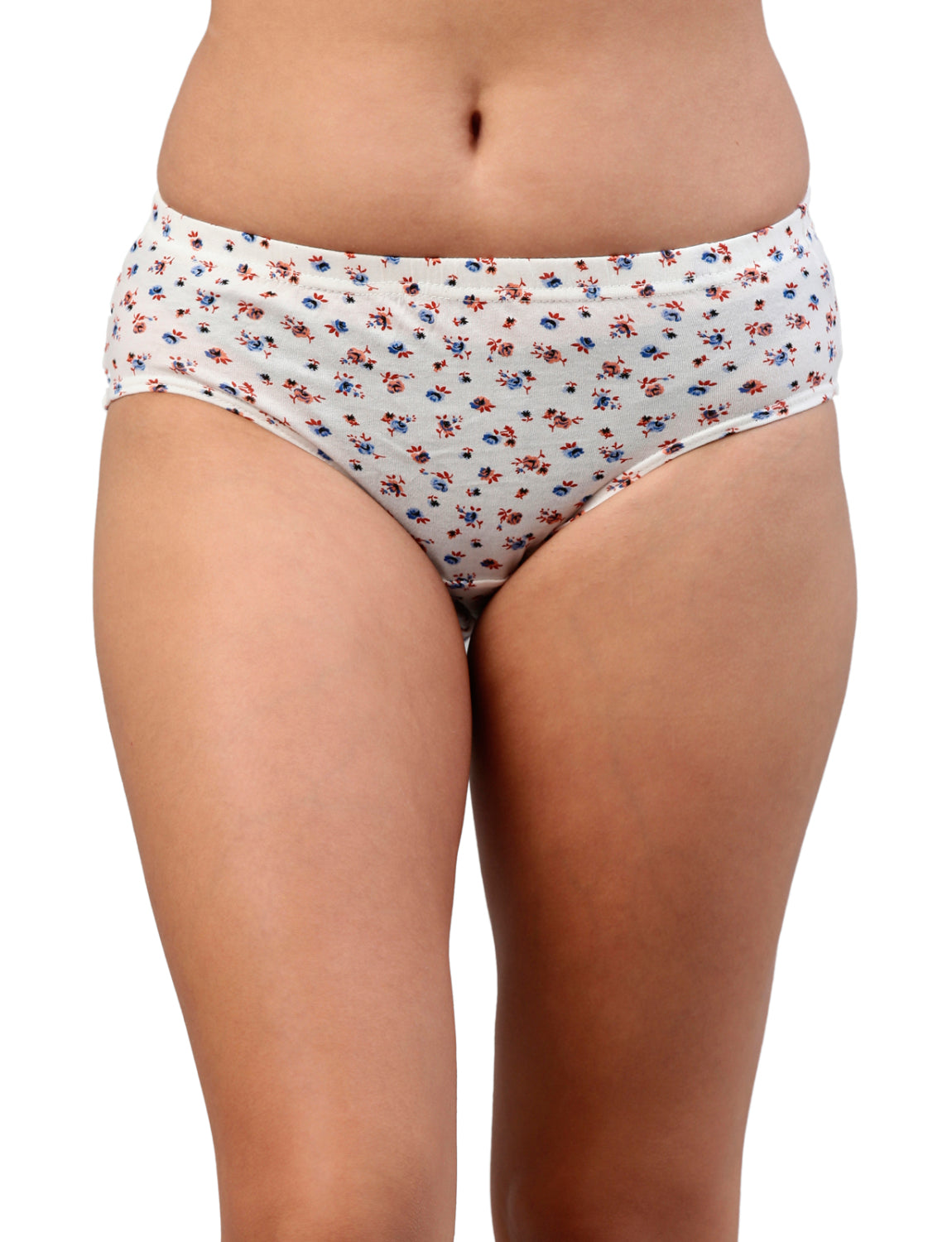 Passion IE Soft Cotton Full Coverage Panty for Women - Assorted Colours AS04