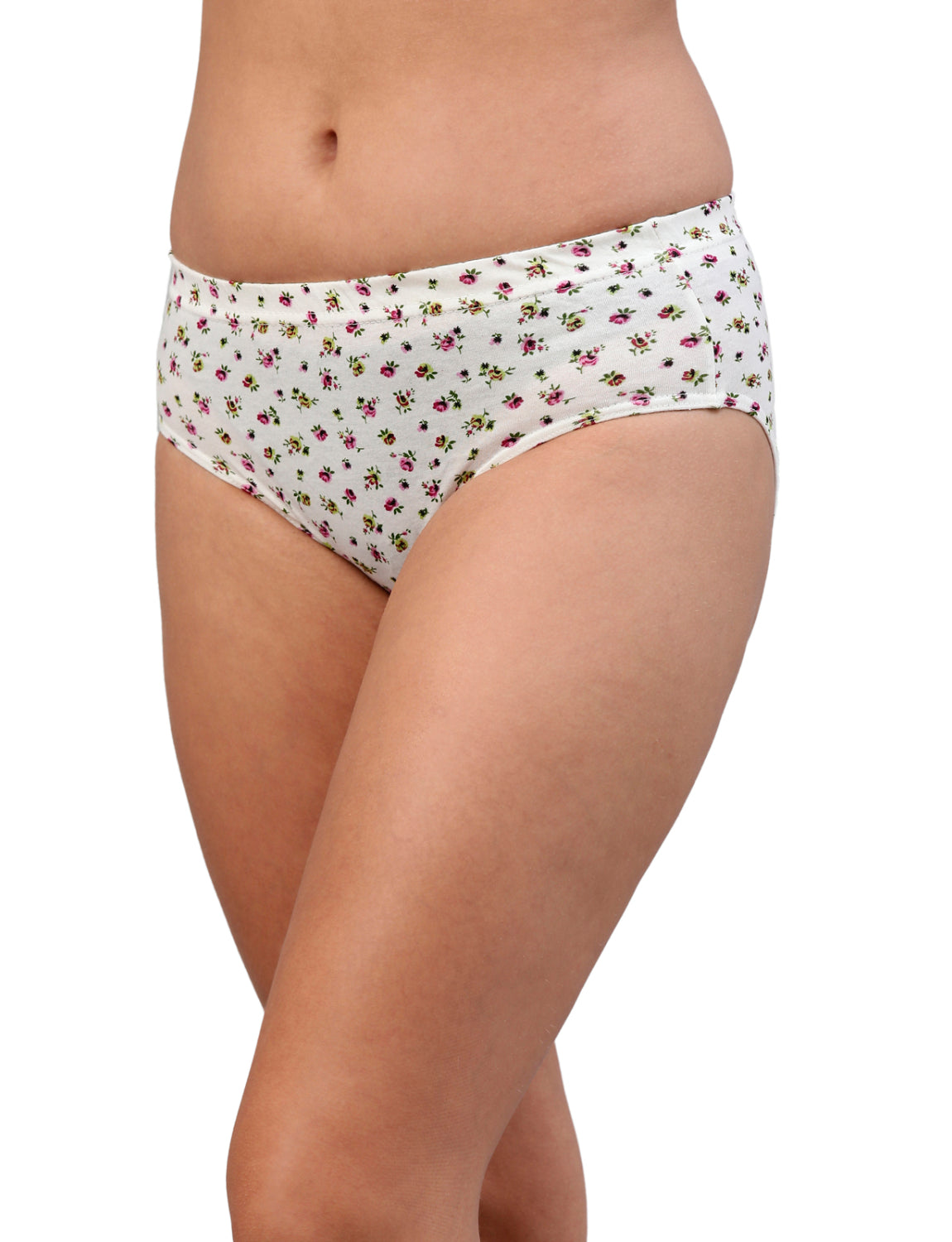 Passion IE Soft Cotton Full Coverage Panty for Women - Assorted Colours AS04
