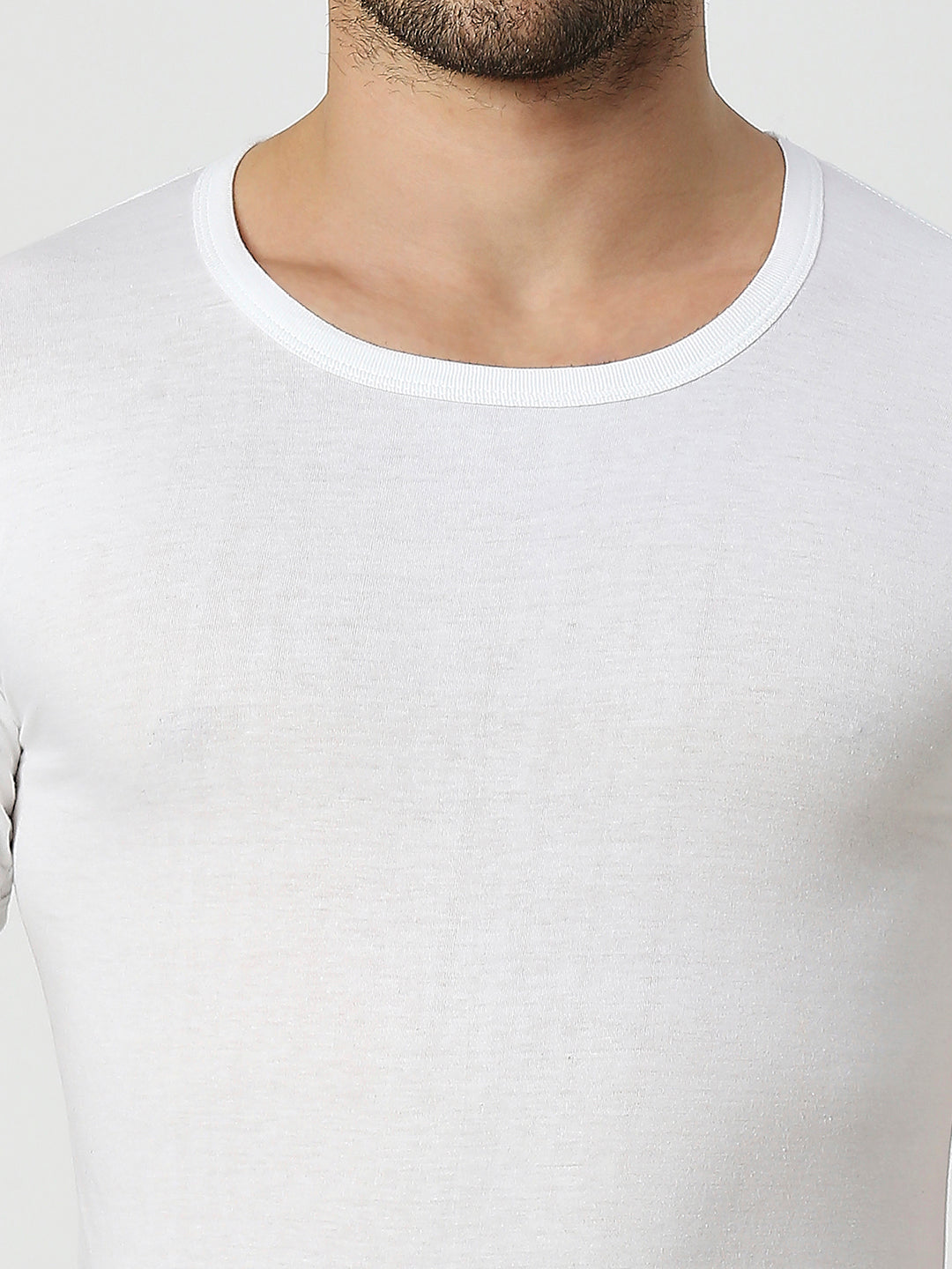 Oxy Round Neck with Sleeve Men's Cotton Vest