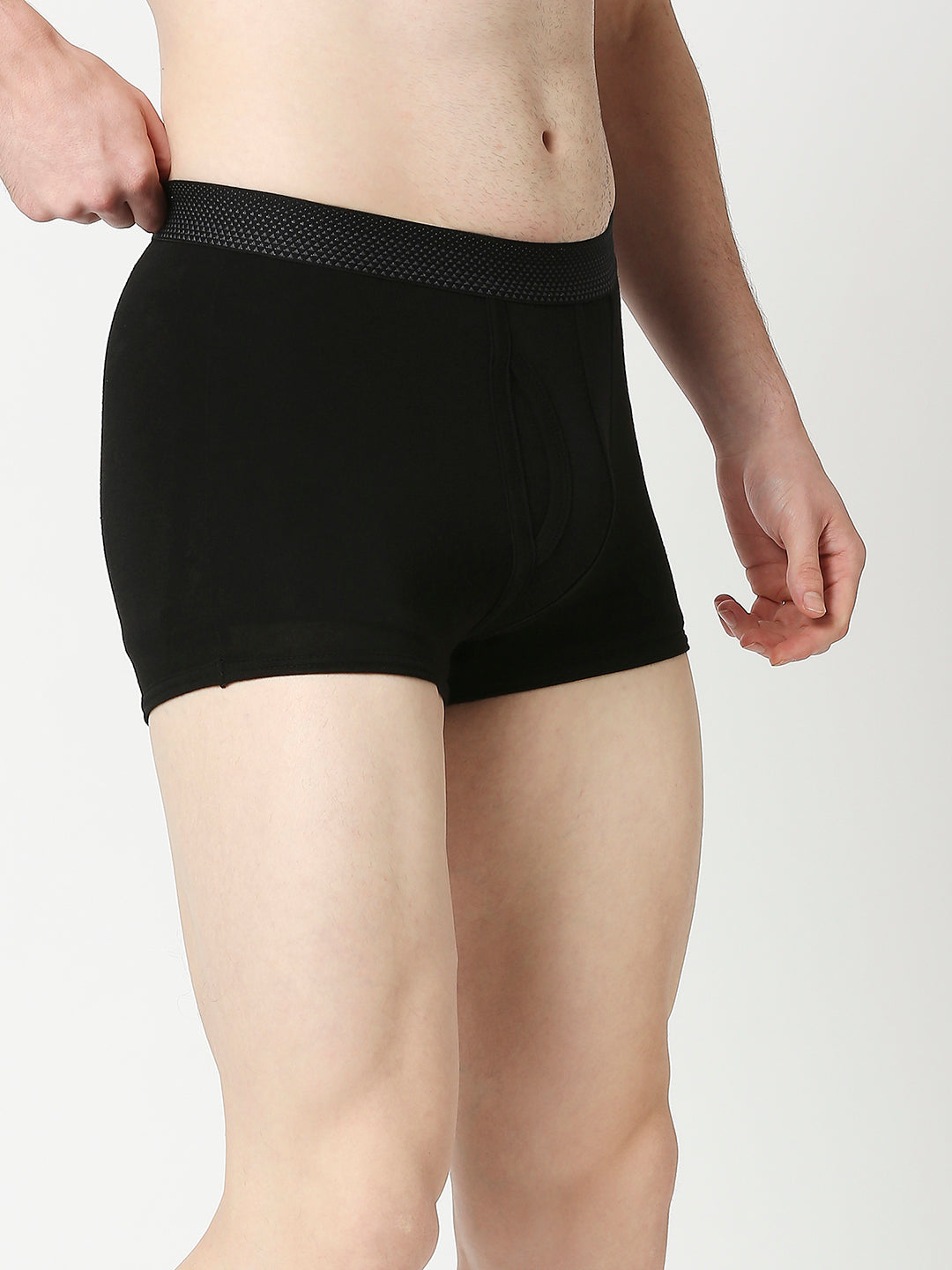 Sensory Snug Fit Cotton Modal Elastane Stretch Breathable Trunks in Assorted Colors - AS04