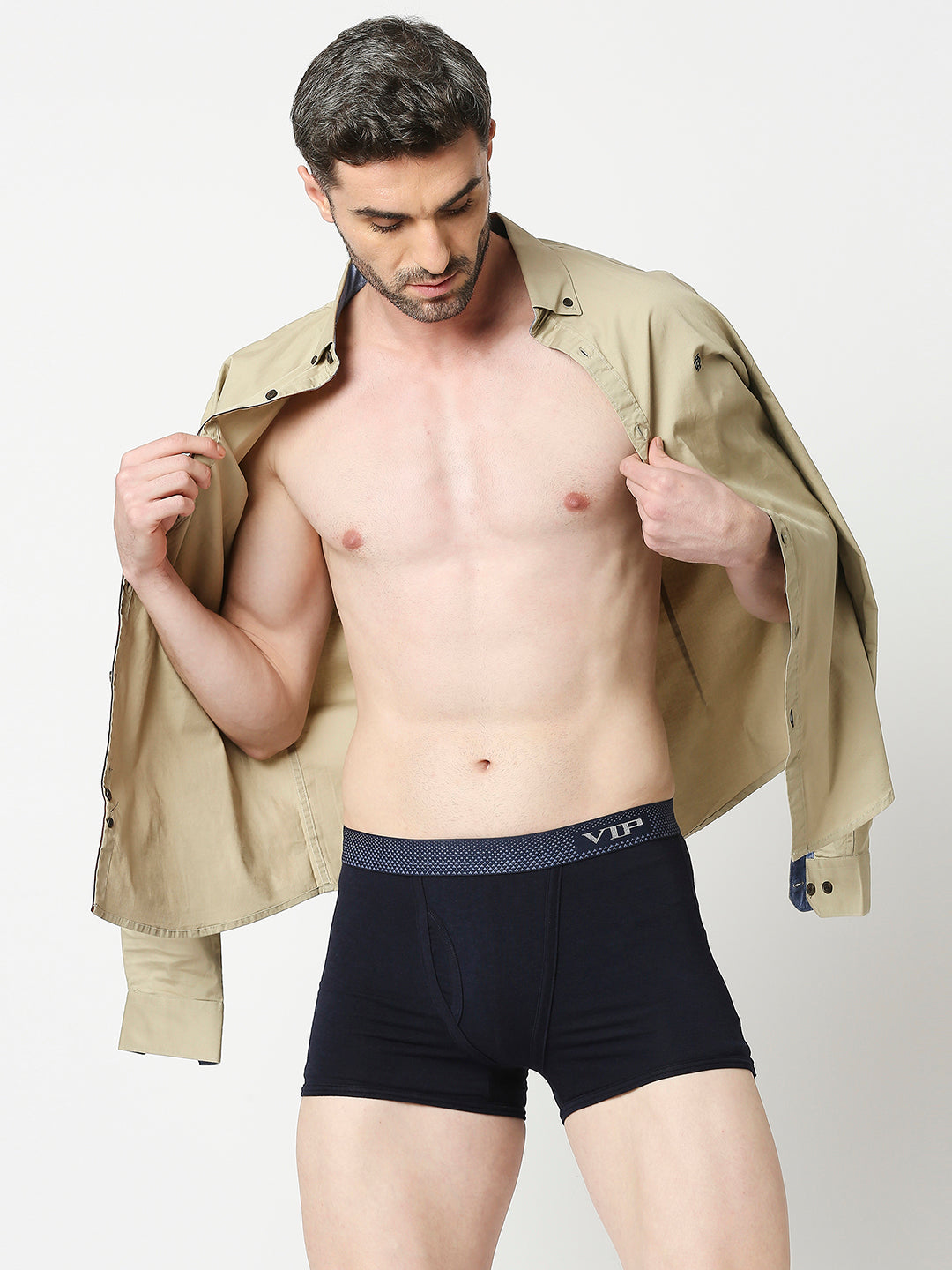 Sensory Snug Fit Cotton Modal Elastane Stretch Breathable Trunks in Assorted Colors - AS05
