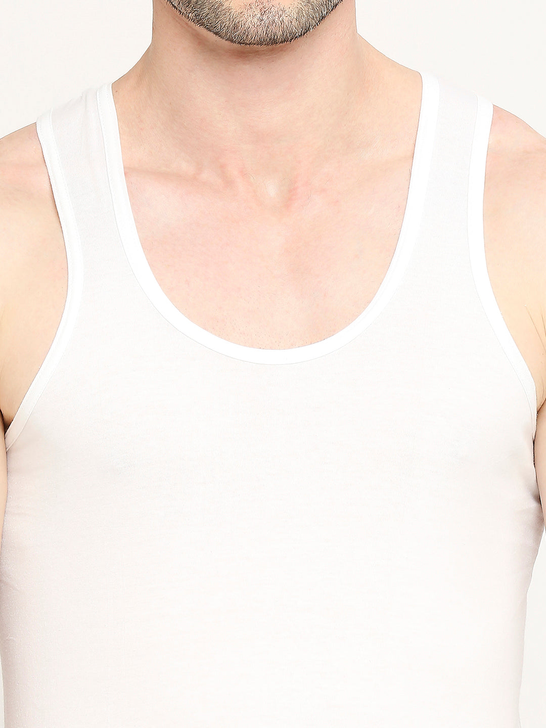 Knit Shrunk Anti-Microbial Cotton Vest | Pack of 2