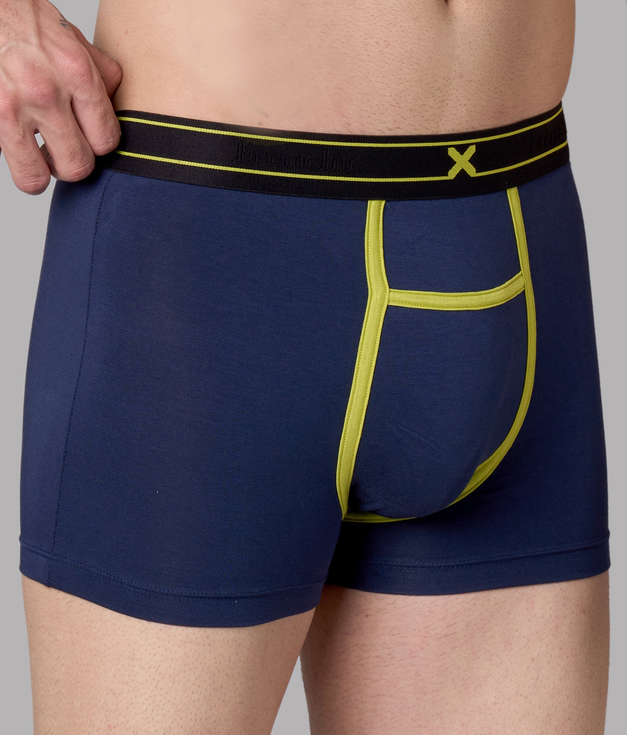 X-Rizz Pageant Blue Micro Modal Trunks