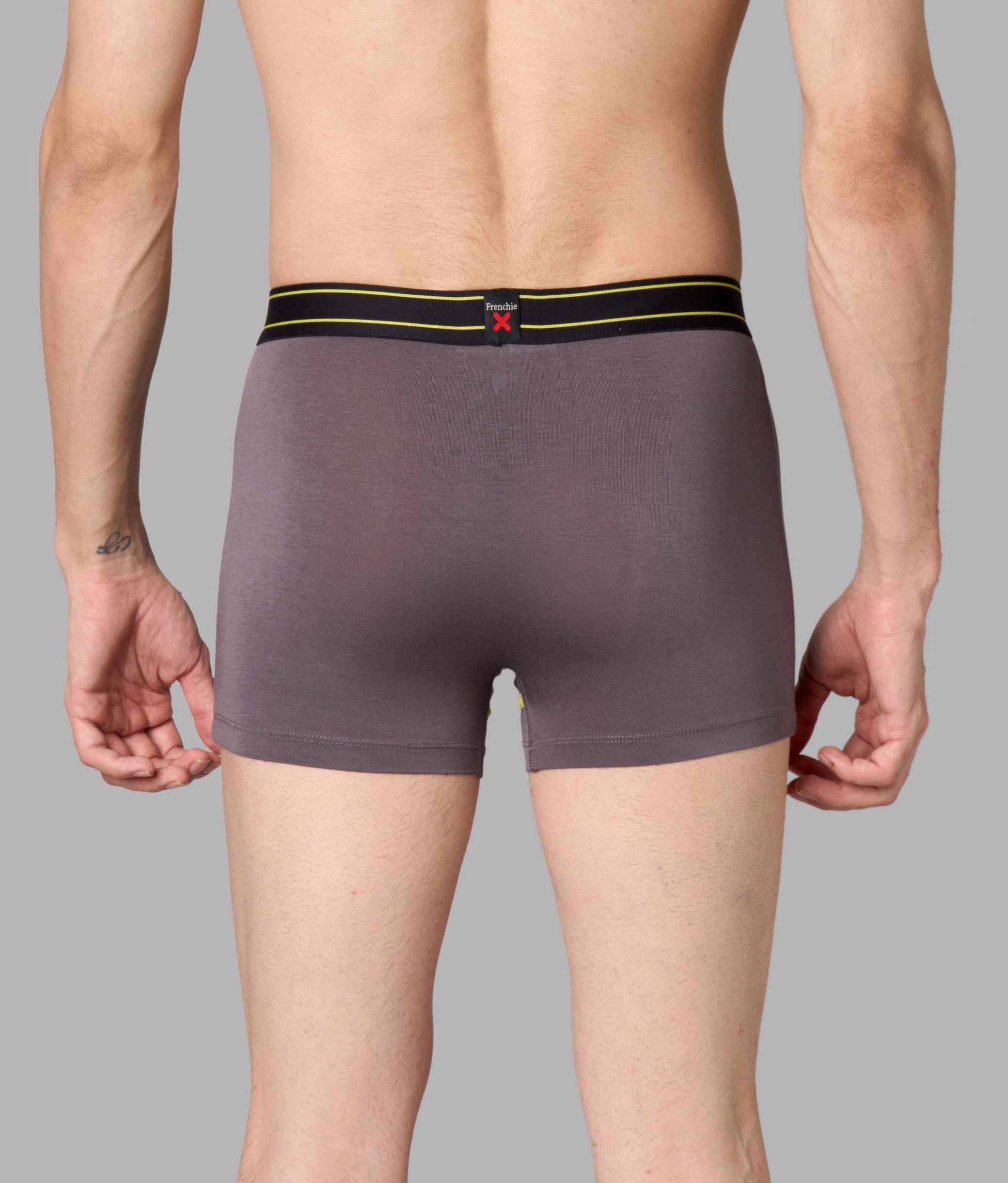 X-Rizz Castel Rock Grey Micro Modal Trunks