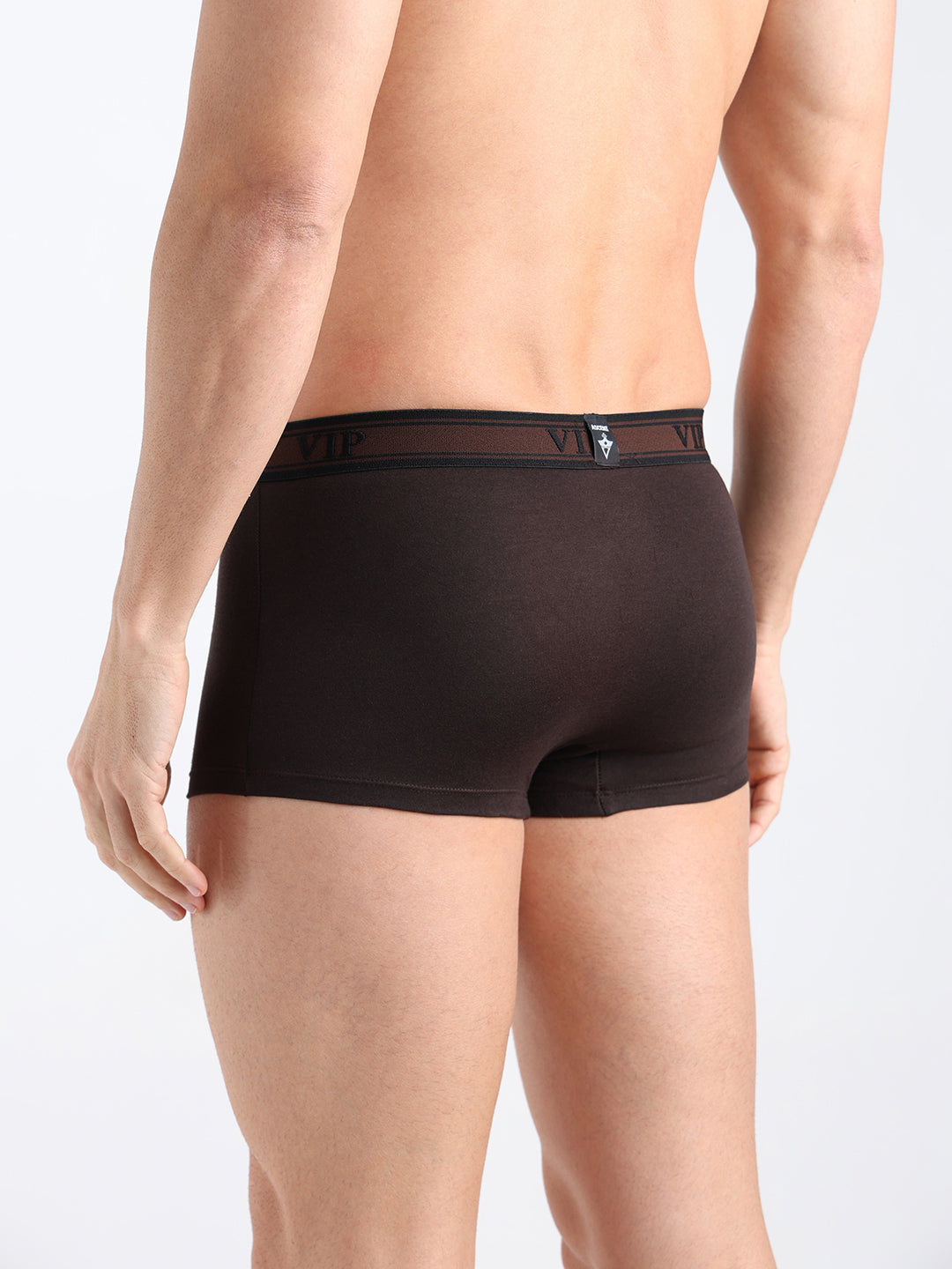 ASCENT Men’s Solid Cotton Mid Rise Regular Fit Trunk-Assorted Colours-PO2