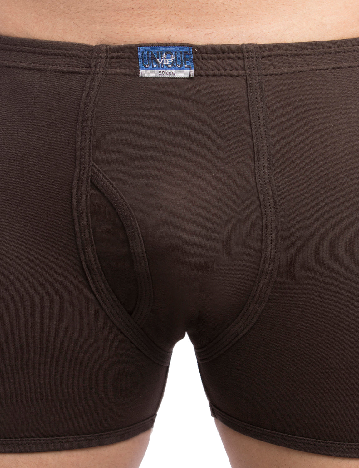 Unique Men's Snug Fit 100% Cotton Trunks - Assorted Colours