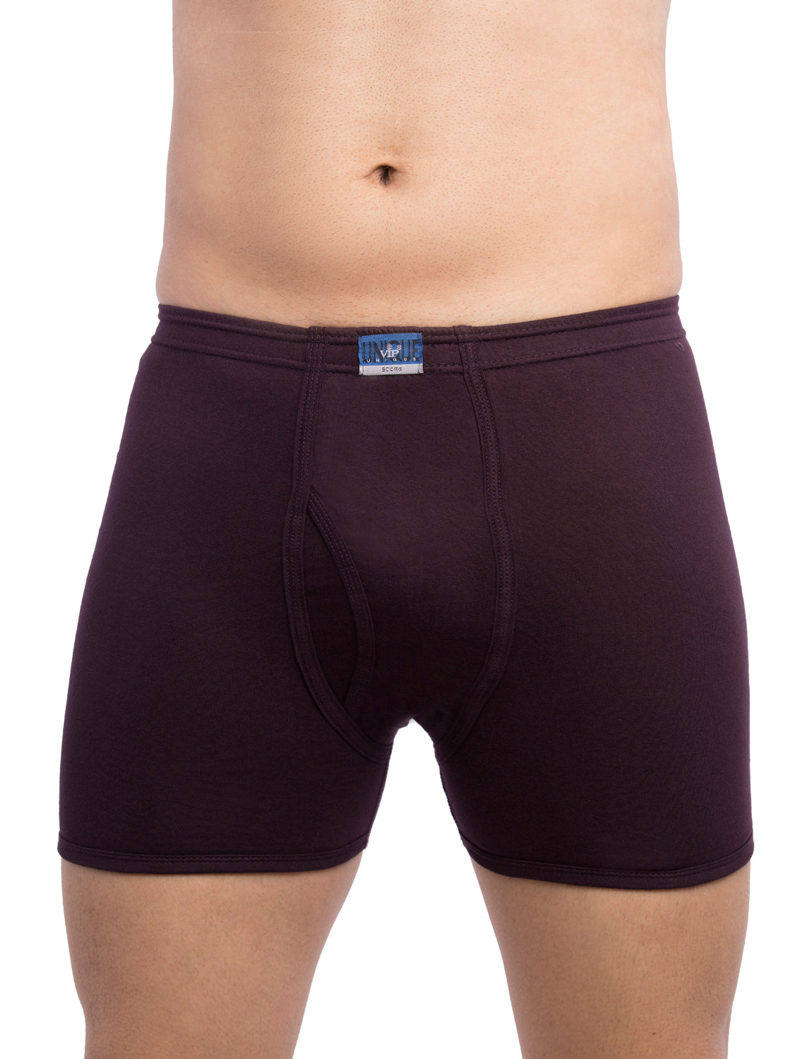 Unique Men's Snug Fit 100% Cotton Trunks - Assorted Colours