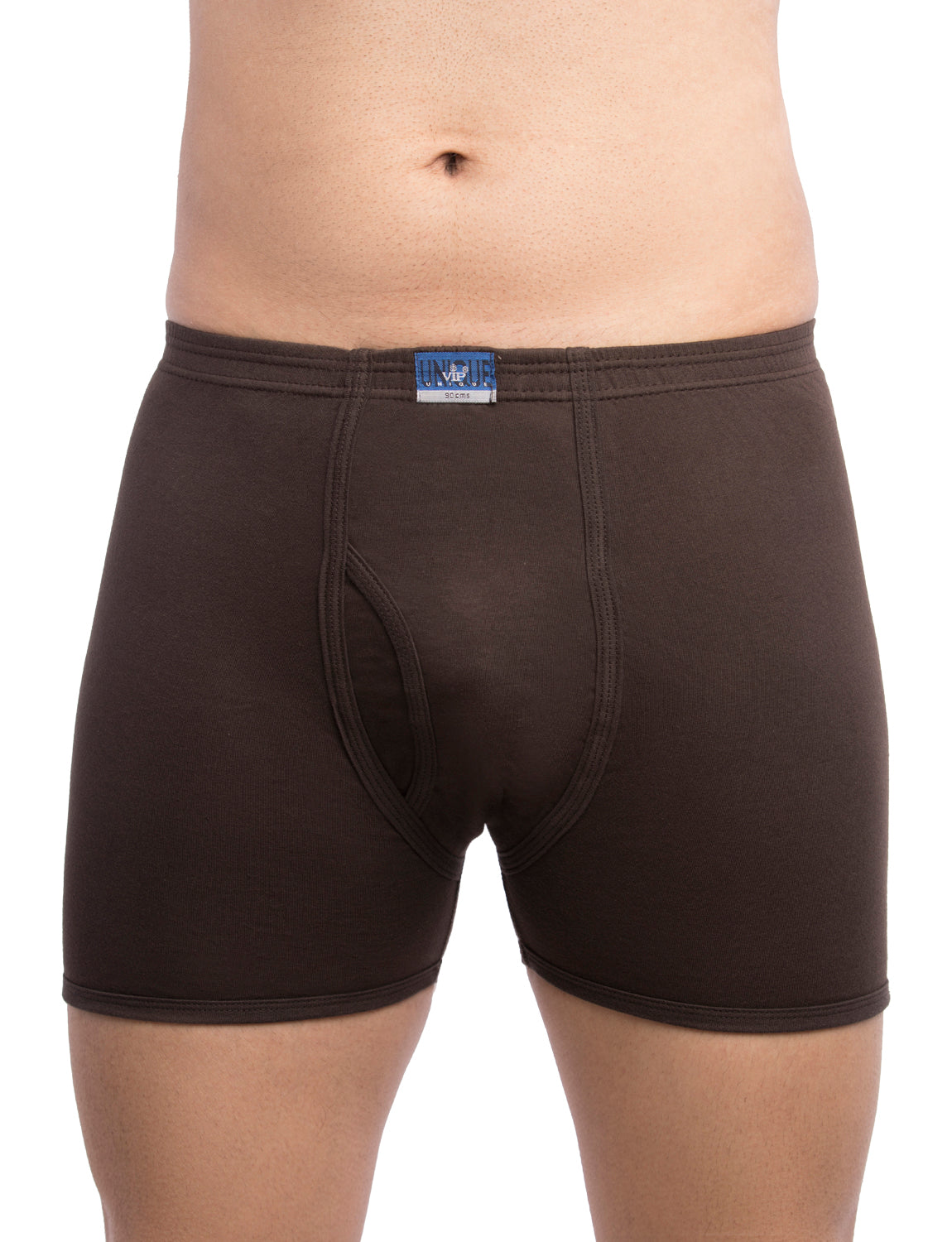 Unique Men's Snug Fit 100% Cotton Trunks - Assorted Colours