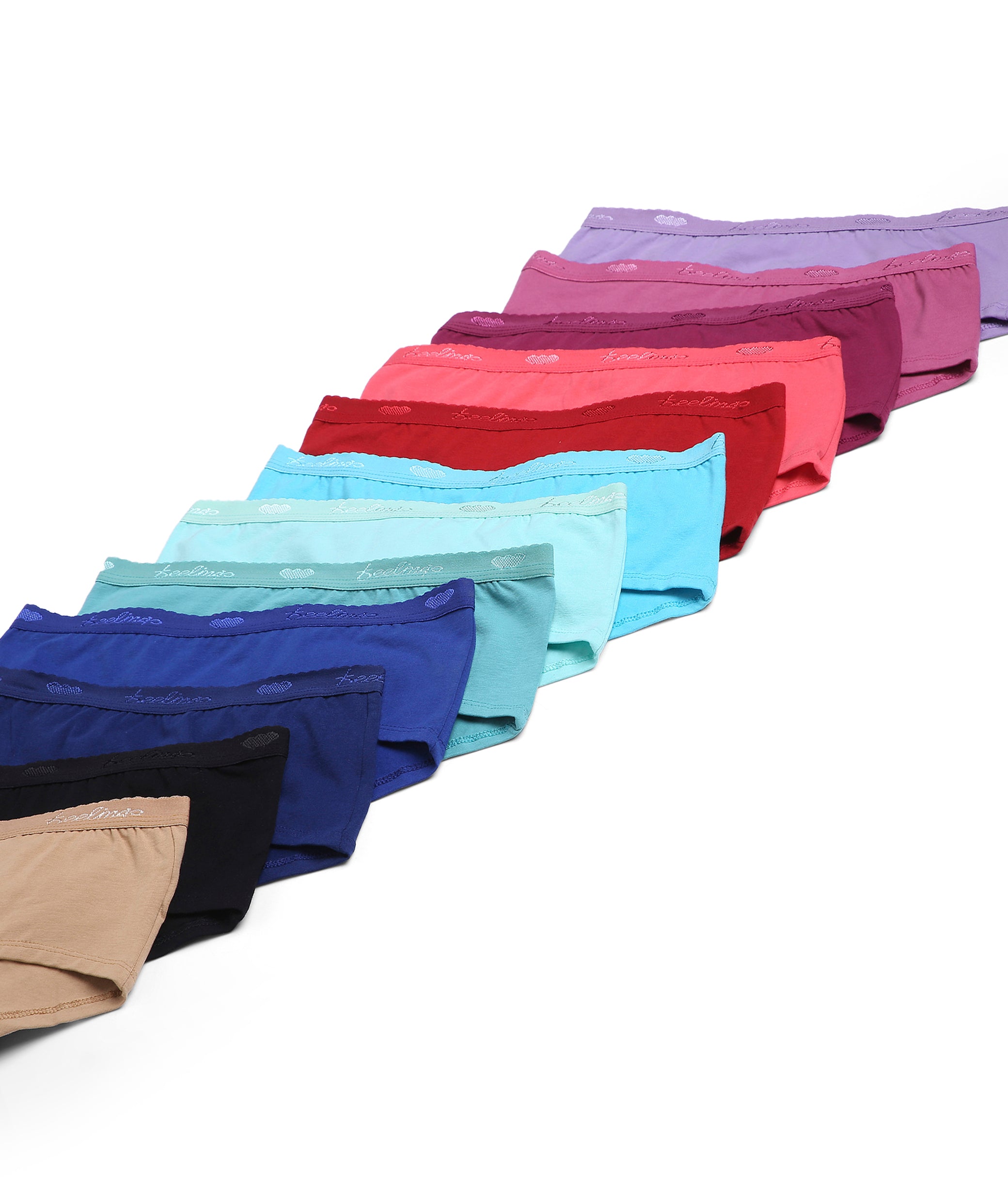 Amelie 112 Solid Boyleg Cotton Panty in Assorted Colours - AS02