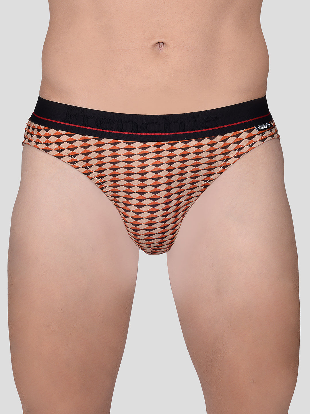 Men's Designer Outer Elastic Printed Brief (Assorted Colors)