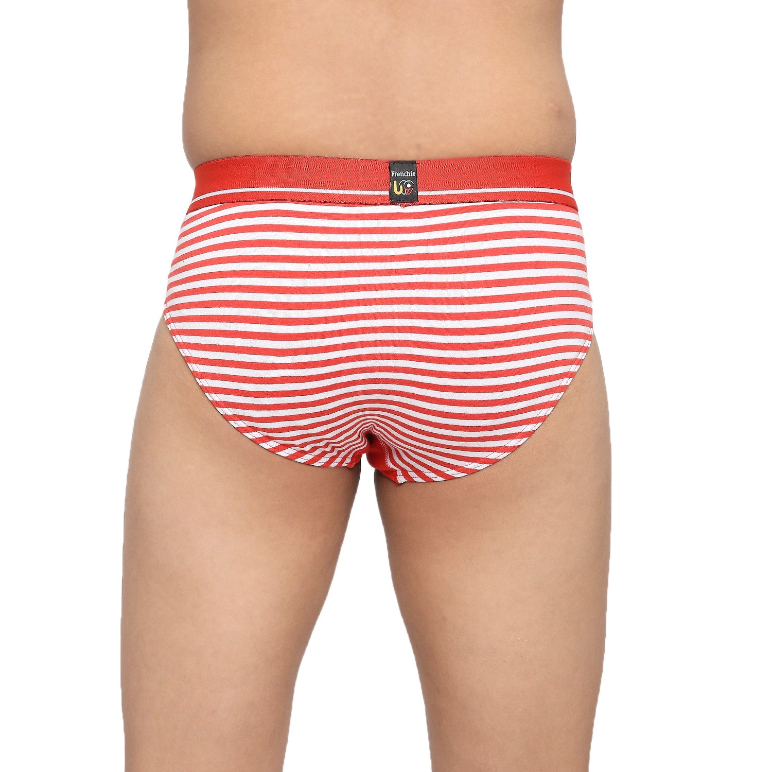 U19 Teenagers Cotton Brief Navy and Red - Pack of 2