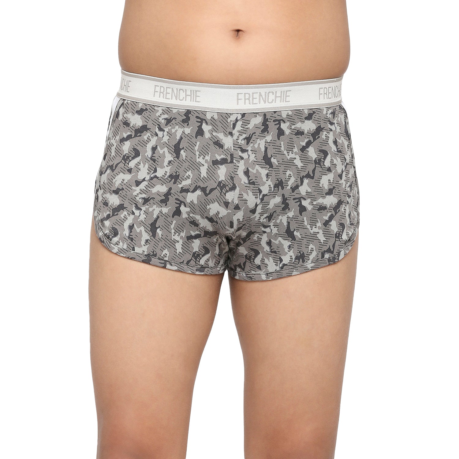 U19 Teenagers Cotton Trunk Gray and Light Gray - Pack of 2