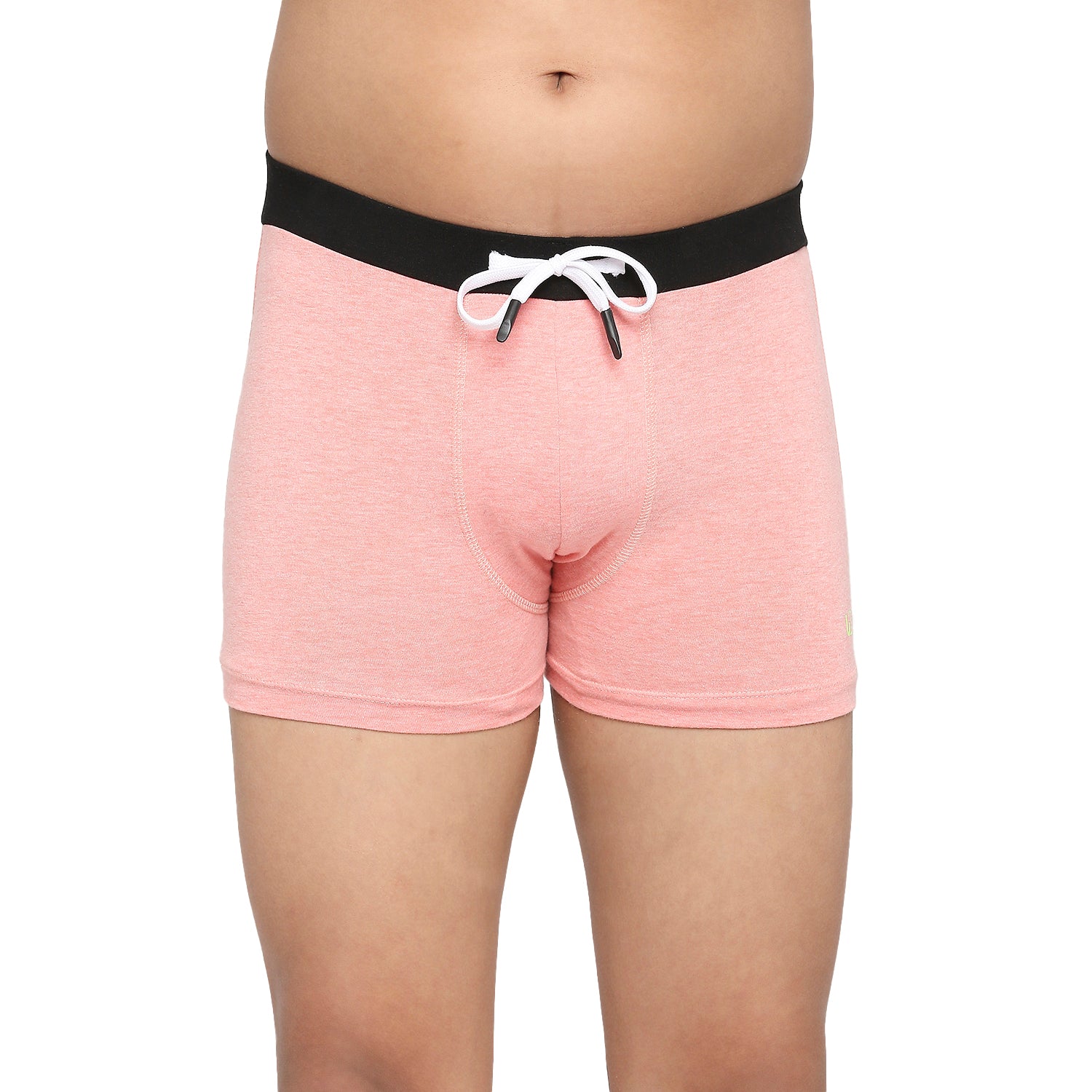 U19 Teenagers Cotton Trunk Light Gray and Pink - Pack of 2
