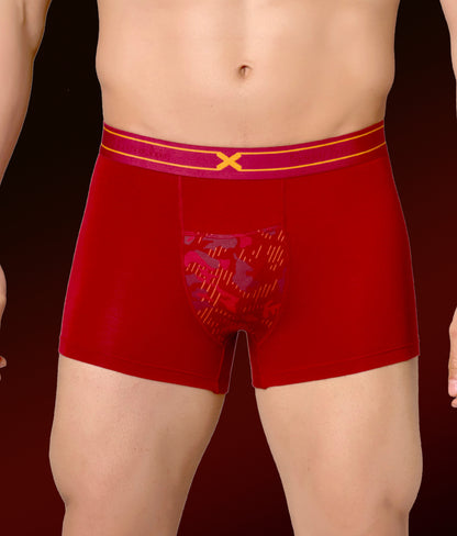 X-Sin | Cloud Soft Biking Red Micro Modal Trunks