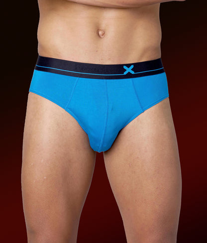 X-Lows French Blue Micro Modal Briefs