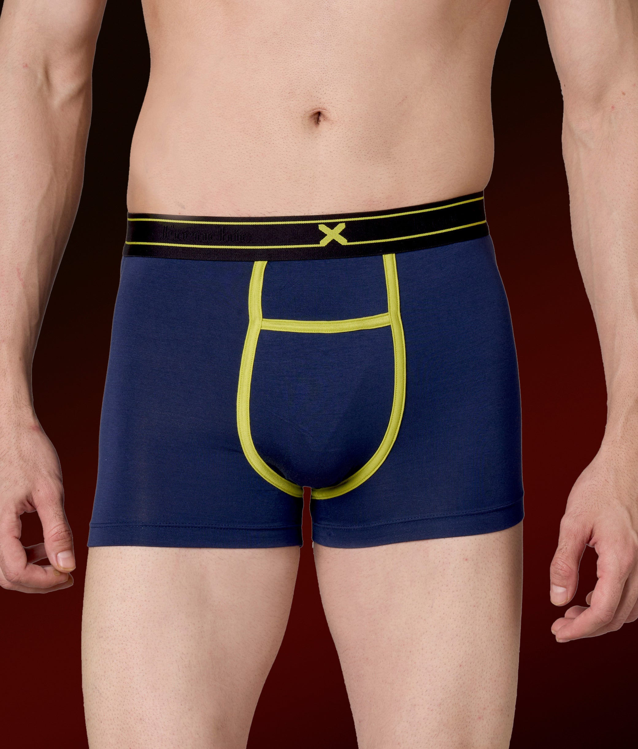 X-Rizz Pageant Blue Micro Modal Trunks