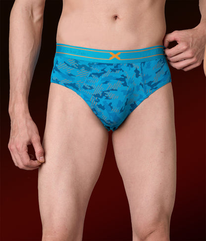 X-Rage Capri Breeze Camo Print Micro Modal Briefs