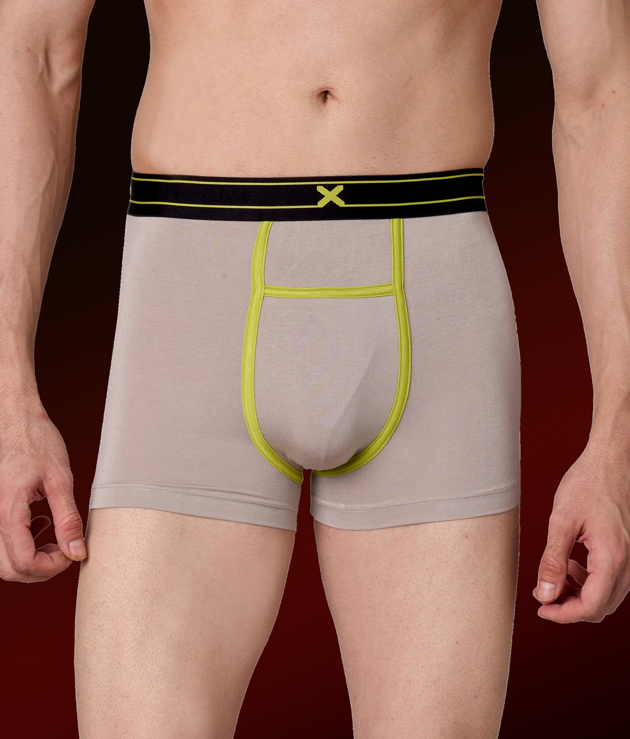 X-Rizz String Grey Micro Modal Trunks