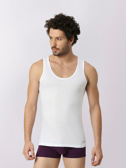 Oxy Round Neck Men's Cotton Vest