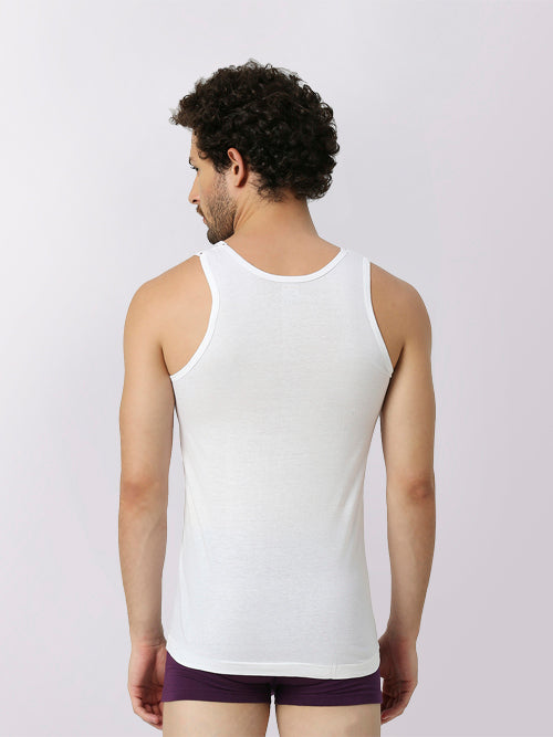 Oxy Round Neck Men's Cotton Vest